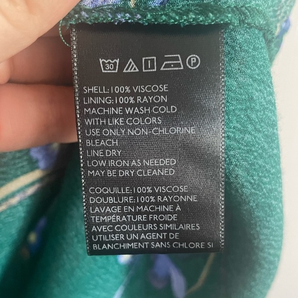 Urban Outfitters Emerald Green Floral Dress. Pre-Owned. - Picture 12 of 12